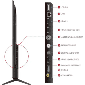 TCL P7K QLED Ultra HD 4K Smart Google TV | 189 cm (75 inch) | 75P7K
