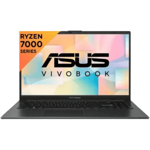 ASUS Vivobook Go 15 Thin and Light Laptop | AMD Ryzen 5-7520U | 16 GB | 512 GB SSD | 15.6 Inch | Mixed Black | E1504FA-NJ5542WS
