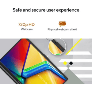 ASUS Vivobook Go 15 Thin and Light Laptop | AMD Ryzen 5-7520U | 16 GB | 512 GB SSD | 15.6 Inch | Mixed Black | E1504FA-NJ5542WS
