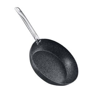 Prestige Durastone Non Stick Fry Pan | 24 cm | Hard Anodised 6 Layer | Black