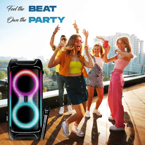 Lapcare Bloom Light Party Speaker | 100W | RGB | LPS-402