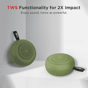 boAt Stone 135 Bluetooth Speaker | Soldier Green