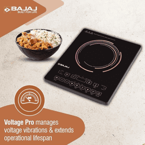 BAJAJ Induction Cooktop | 2000 W | Black | ICX 200FP