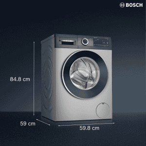 Bosch Fully Automatic Front Loading Washing Machine | 9 KG | 5 Star | Dark Silver | WGA2420SIN