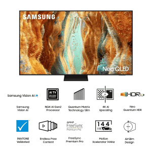 Samsung 4K Ultra HD Neo QLED Smart TV | 138 cm (55 inches) | QA55QN70FAULXL
