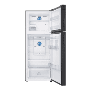 Samsung Double Door Smart Wifi Enabled Refrigerator | 467 L | 3 Star | Frost Free | Black Glass | RT80F51C3BHL