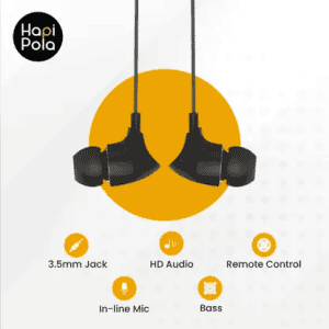 Hapi Pola Blaze Wired Gaming Headset  |  3.5mm | Black