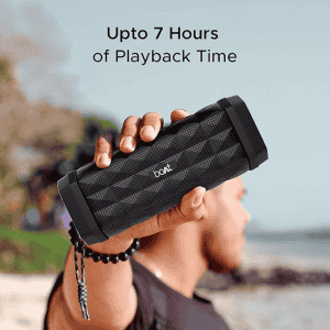 boAt Stone 650 Bluetooth Speaker | 10W | 7 Hours Playback | Charcoal Black