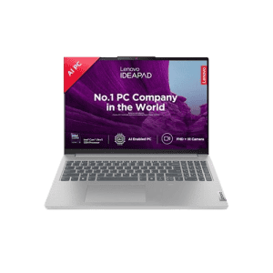 Lenovo IdeaPad Slim 5 | Intel Core Ultra 5 Laptop | 16 GB | 1 TB | 16 inch | Cloud Gray | 83DC0093IN