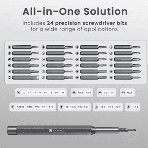 Portronics Bit Box 24 in 1 Screwdriver Kit | Compact Magnetic | POR 2975