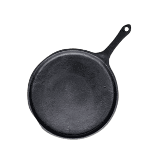 The Indus Valley CASTrong Cast Iron Tawa with Handle | Pre-seasoned | 25cm (9.8inch)