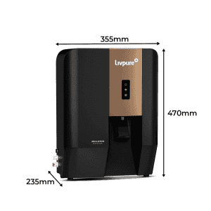 Livpure Allura Premia Water Purifier | 7 L | RO + UV + UF + Copper Water Purifier