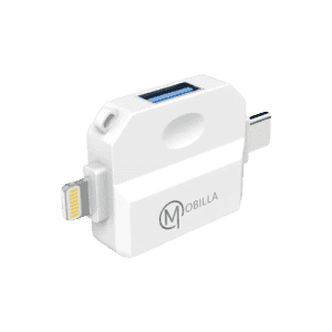 Mobilla 5 in 1 M-OTG 501 Universal Adapter |  White