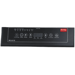 Prestige 2000 W Induction Cooktop | Touch Panel  Black | PIC 2.0 V2