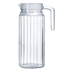 Luminarc Glass Quadro Jug with Lid | 1.3 L