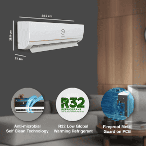 Godrej Inverter Split AC | 1.5 Ton | 3 Star | White | SIC 18DTC3-GYA AL