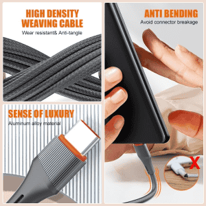 Salpido Fast Charging | 30W | Data Cable Type C | Sdc 136