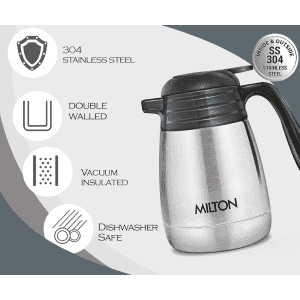 Milton Thermosteel Carafe | 1000 ml | Silver