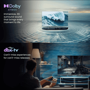 Haier S800 Series 4K Ultra HD Smart QLED Google TV | Grey | 108 cm (43) |  43S800QT-P