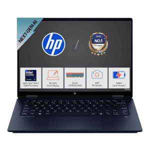HP OmniBook X Flip Laptop | Intel Core Ultra 7 258V | 32 GB | 1 TB SSD | Atmospheric Blue | 14-fm0029TU