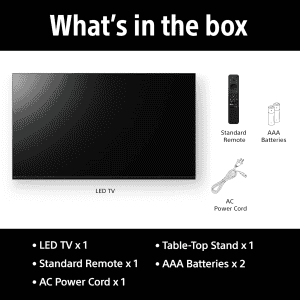 Sony Bravia 2M2 Series 4K Ultra HD Smart LED TV | 108 cm (43 inches) | K-43S25M2