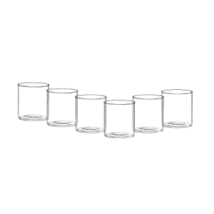 Borosil Glass Set Vision | 205ml | 6pc | Transparent