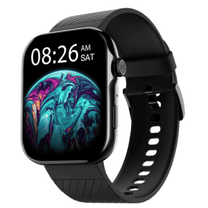 Noise ColorFit Ultra 3 Smartwatch | 49mm | Bluetooth Calling | AMOLED Display | Jet Black Strap