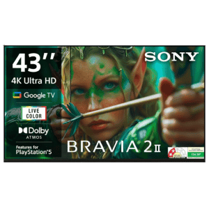 Sony Bravia 2M2 Series 4K Ultra HD Smart LED TV | 108 cm (43 inches) | K-43S25M2