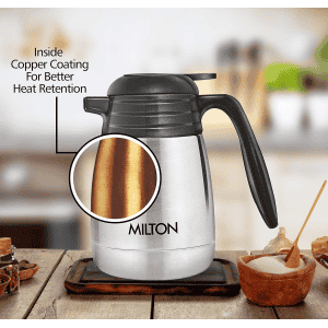 Milton Thermosteel Carafe | 1000 ml | Silver