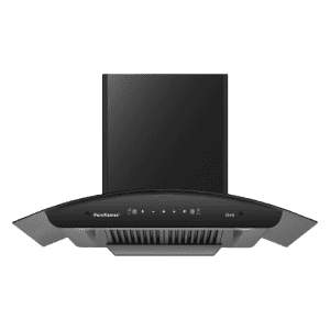 Pureflames JAVA 75 Chimney | 75 cm | Black