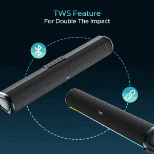 boAt Aavante Bar 950 Bluetooth Soundbar | 40W | Premium Black