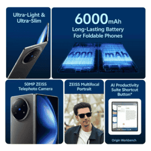 vivo X Fold5 5G | 16 GB | 512 GB | Titanium Gray