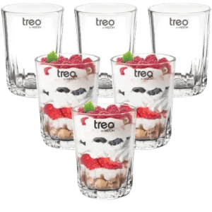TREO By Milton Acme Cool Glass | Set of 6 | 235 ml | Transparent
