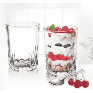 TREO By Milton Acme Cool Glass | Set of 6 | 235 ml | Transparent