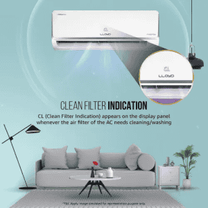 Lloyd 1 Ton 3 Star Inverter Split AC | 6 in 1 Convertible | Wi-Fi Ready | Clean Air Filter | Turbo Cool | White | GLS12I3FOJSR