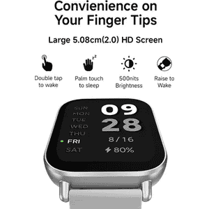 Redmi Watch 5 | Active BT Calling | 50.8 mm | Active Matte Silver