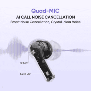 realme Buds T200 Earbud | Hi-Res with 32dB ANC | 12.4mm | Dreamy Purple
