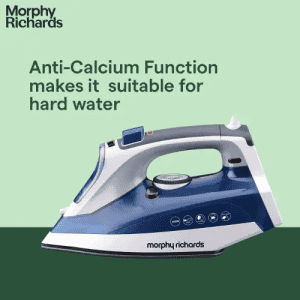 Morphy Richards Super Glide Itron box | 2000W | Steam with Steam Burst