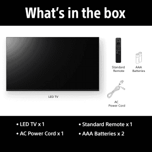 Sony BRAVIA 2 M2 Series 4K Ultra HD Smart LED Google TV | 126 cm (50 inch) | K-50S22M2