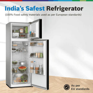 Bosch Frost free Inverter Double Door Refrigerator | 269L | 2 Star | Black Pearl | CTN29K22NI