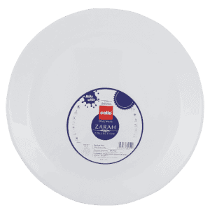 Cello Zarah Full Plate 11 | White | Set of 6