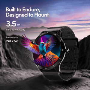 Fastrack Jupiter R2 Smart Watch | Brown & Green