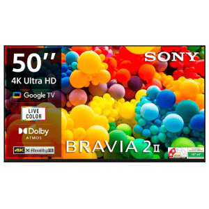 Sony BRAVIA 2 M2 Series 4K Ultra HD Smart LED Google TV | 126 cm (50 inch) | K-50S22M2