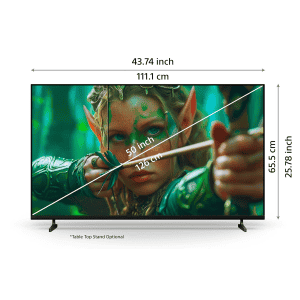 Sony BRAVIA 2 M2 Series 4K Ultra HD Smart LED Google TV | 126 cm (50 inch) | K-50S22M2