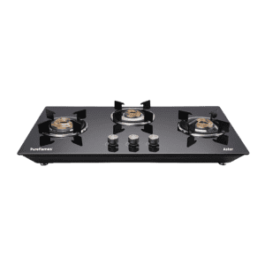 Pureflames Aster 3B | 3 Burners | Black