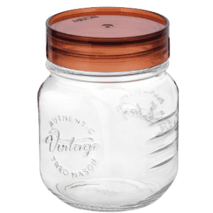 Treo Vintage Glass Jar | Lid Treo | 500 ML