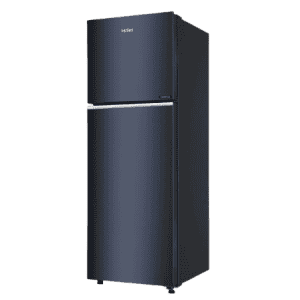Haier Double Door Refrigerator | 268L | Graphite Black | HRF-3182IBGK-P