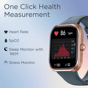 Fastrack Limitless FS2+ Smart Watch | BT Calling | 2.01" | Blue