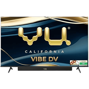 Vu Vibe Series 4K QLED Smart Google TV | 164cm (65 inch)