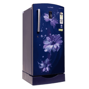 Lloyd Direct Cool Single Door Refrigerator | 195 L | 3 Star | Daisy Blue | GLDC213SDBB2GC